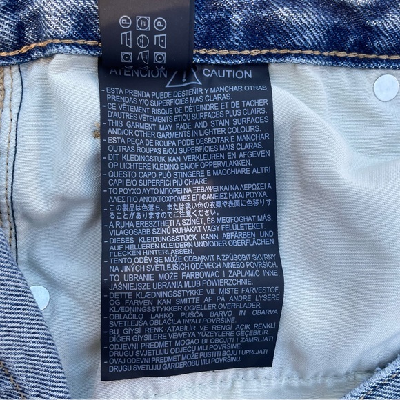 Zara Light Blue Straight Jeans - Picture 6 of 7